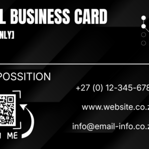 Digital Business Card Profile